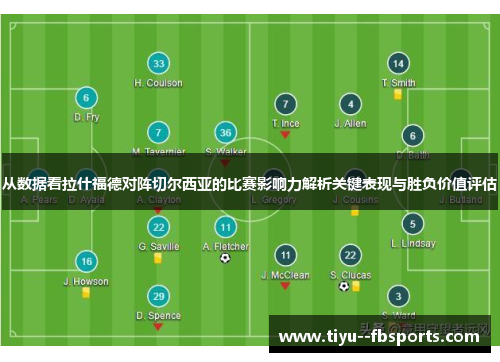 从数据看拉什福德对阵切尔西亚的比赛影响力解析关键表现与胜负价值评估